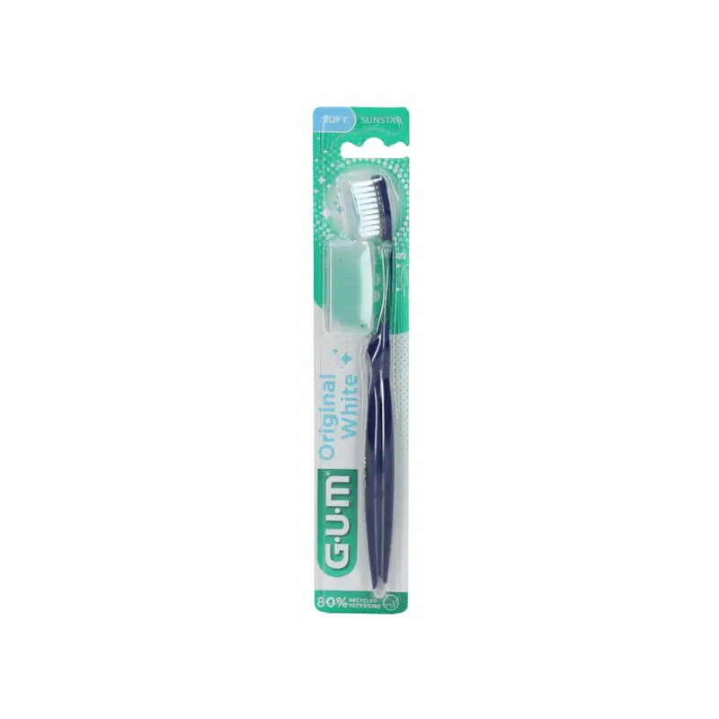 brosse-a-dents-souple-original-white-adultes-gum-n561 (1) GUM Original White Brosse à Dents Souple 561 – Image 1