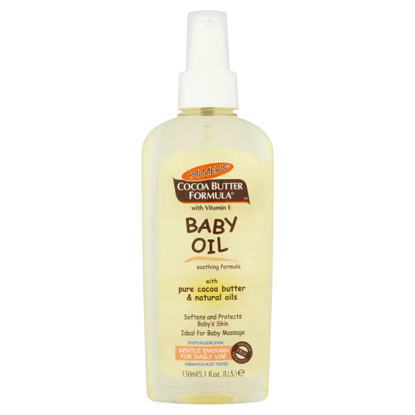 cccccc PALMER’S HUILE DE MASSAGE POUR BÉBÉ 150 ML – Image 1