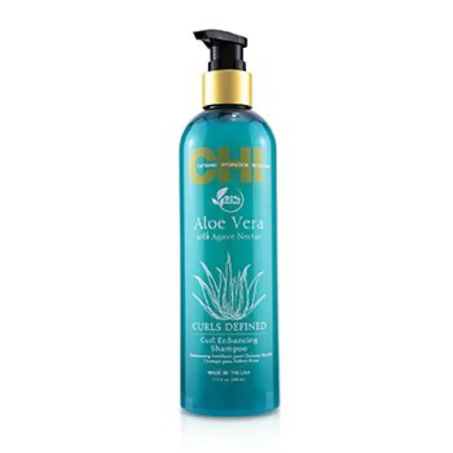 chi-aloe-vera-with-agave-nectar-curls-defined-curl-enhancing-shampoo-340ml115oz-633911811375 CHI Aloe Vera Curl Enhancing Shampoo 340ml – Image 1