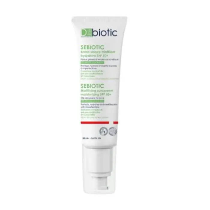 d-biotic-sebiotic-ecran-solair-matifiant-50-ml D BIOTIC SEBIOTIC ECRAN SOLAIR MATIFIANT 50 ML – Image 1