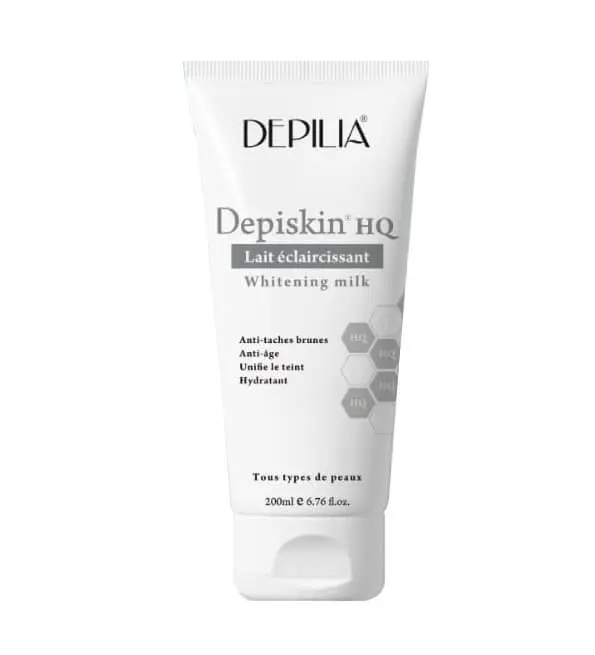 depilia-lait DEPILIA DEPISKIN HQ lait Eclaircissant 200ml – Image 1