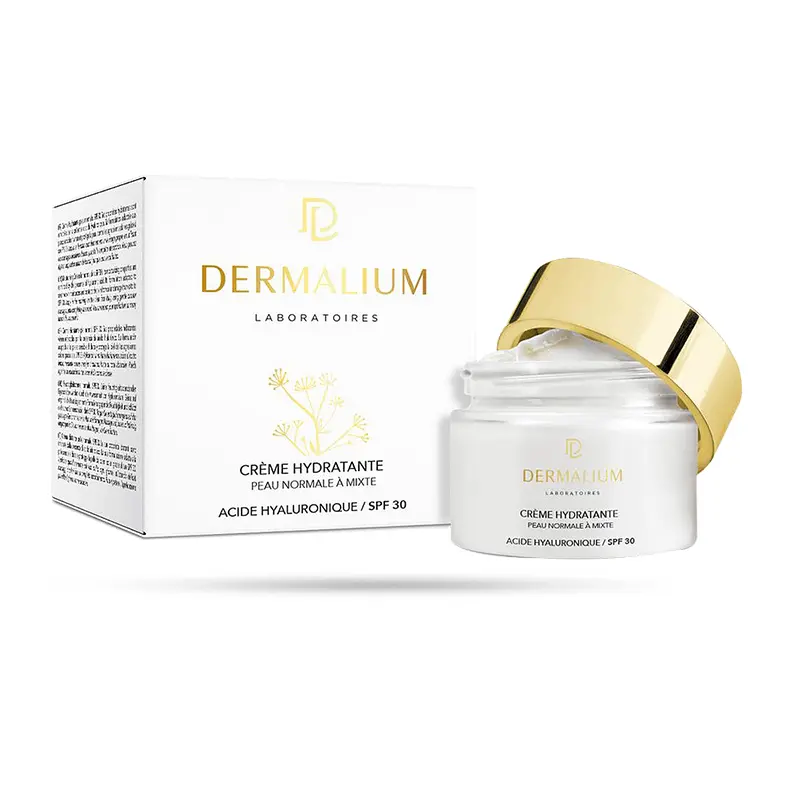 dermalium-creme-hydratante-spf30-50ml DERMALIUM CREME HYDRATANTE SPF30 50ml – Image 1