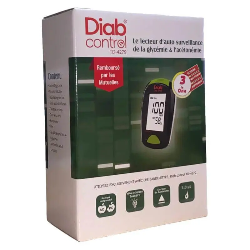 diab-control-appareil-de-glycemie DIAB CONTROL APPAREIL DE GLYCÉMIE – Image 1