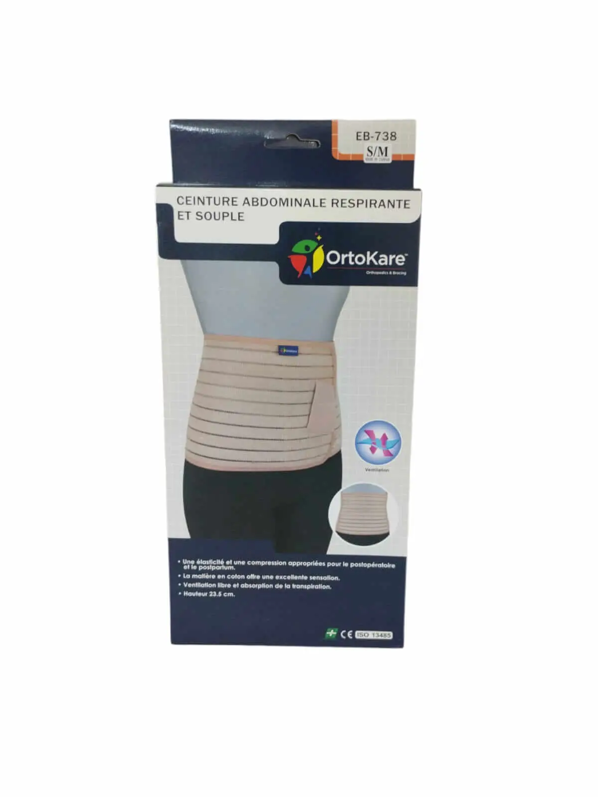 e1595325-eeb7-4af2-b358-e69999a2b2a8 Ortokare Ceinture Abdominale Respirante Et Souple – Image 1
