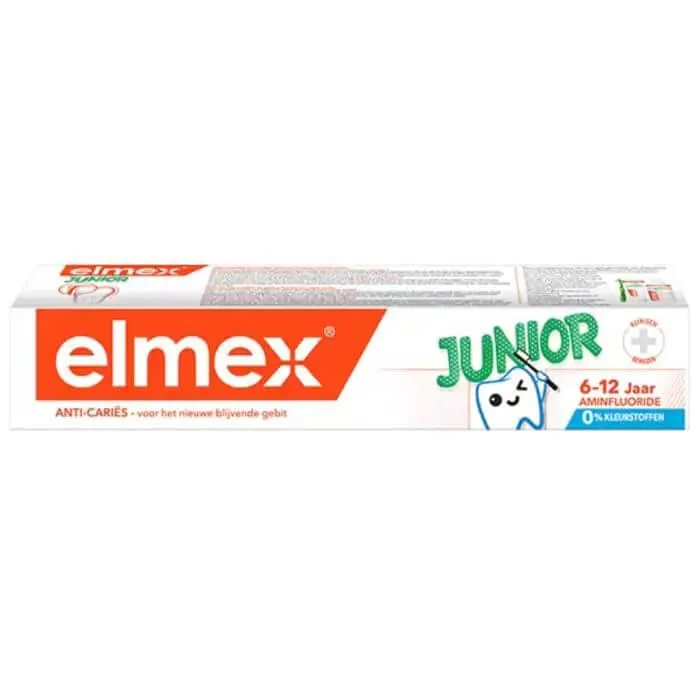elmex-elmex-dentifrice-junior-6-12ans-75ml-dentifrices ELMEX DENTIFRICE JUNIOR 6-12ANS – Image 1