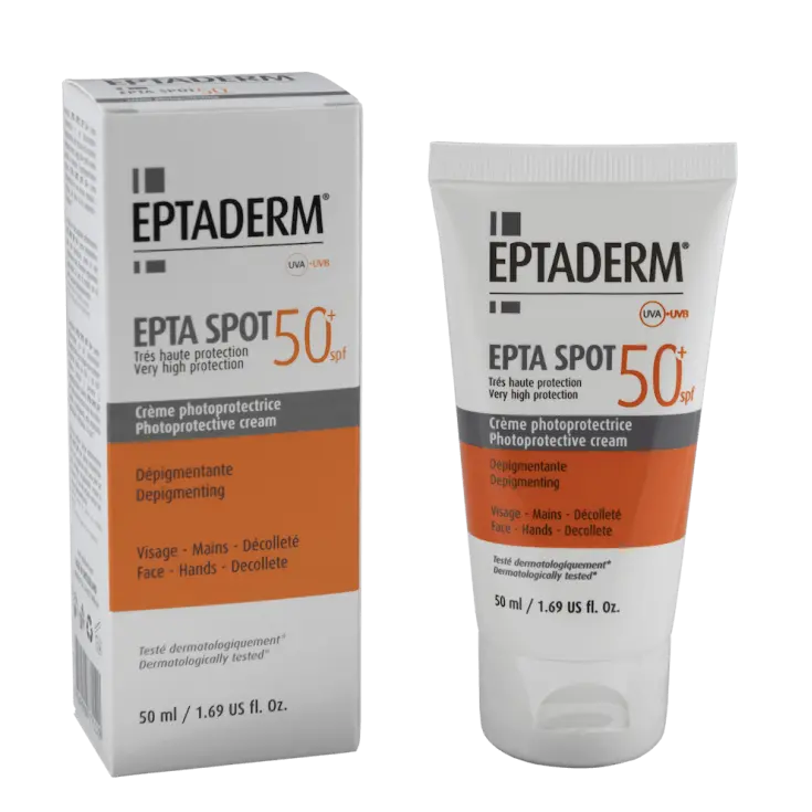 epta-spot-50-eptaderm-50ml-735x735 EPTADERM EPTA SPOT CREME PHOTOPROTECTRICE SPF 50+ 50ML – Image 1