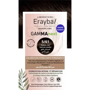 ERAYBA GAMMA NEXT 5/61 CHATAIN CLAIR MARRON CENDRE