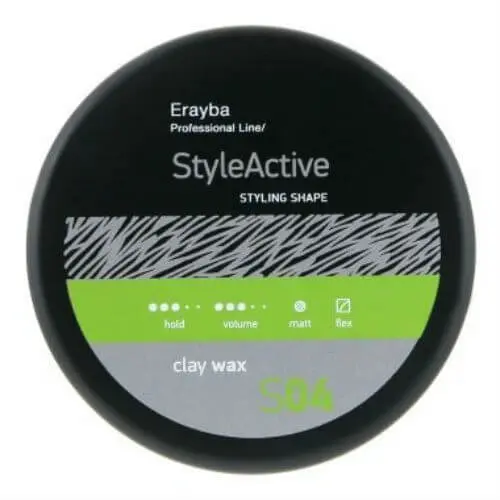 erayba1_3_18 Erayba Style Active Clay Wax S04 (90ml) – Image 1