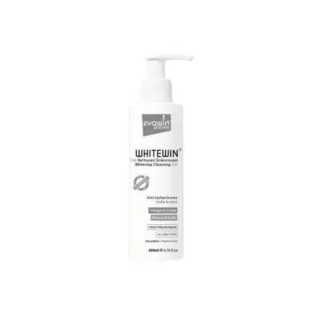 evawin-pharma-whitewin-gel-nettoyant-200ml EVAWIN WHITEWIN GEL NETTOYANT ECLAIRCISSANT 200ML – Image 1