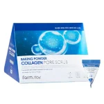FARMSTAY BAKING POWDER COLLAGEN PORE SCRUB 25PCS
