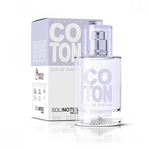 fleur-de-coton-solinotes SOLINOTES COTON EAU DE PARFUM 50ML – Image 1