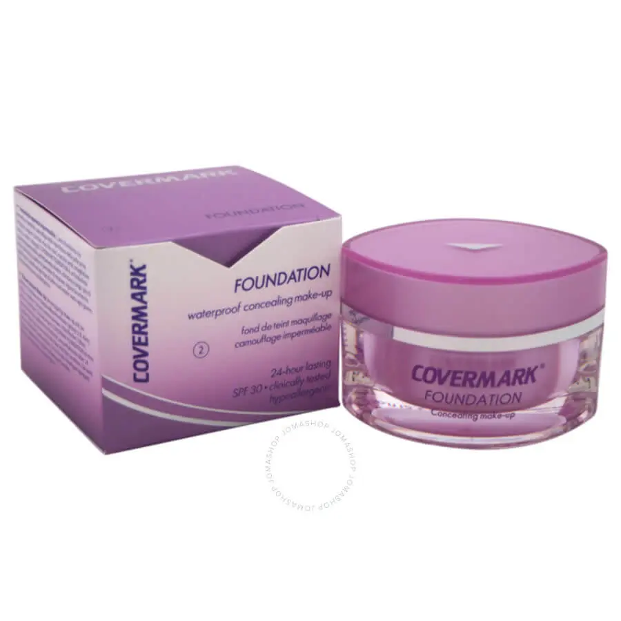 foundation-waterproof-concealing-makeup-spf-30-2-by-covermark-for-women-051-oz-foundation-5201580962701 COVERMARK FOUNDATION N2 SPF30 15ML – Image 1