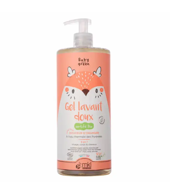BABY GREEN Gel lavant doux 1L