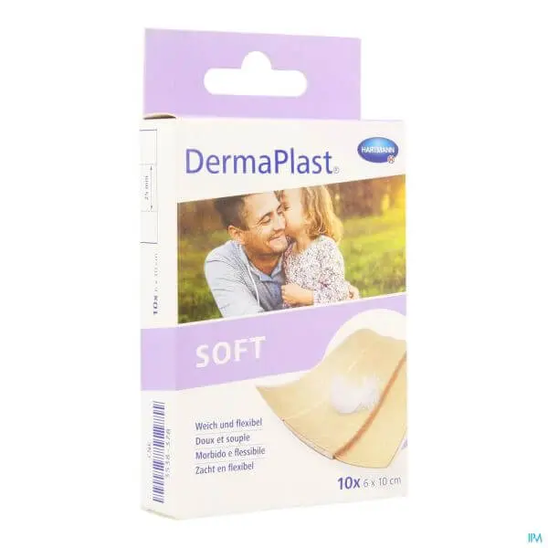 HARTMANN DERMAPLAST PANSEMENT  SOFT 20x  19x72mm