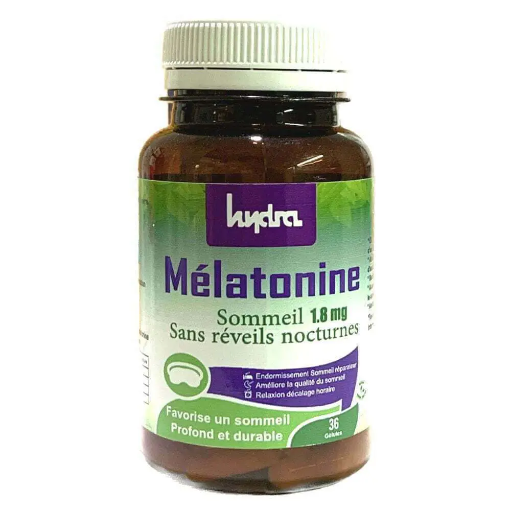 hydra-melatonine-18mg-36-gelules HYDRA MELATONINE – Image 1