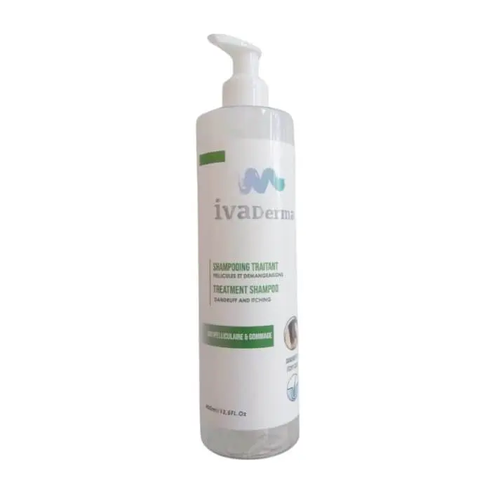 ivaderma-ivaderma-shampooing-traitant-pellicules-et-demangeaison-400-ml-shampoings-anti-pelliculaires IVADERMA SHAMPOOING TRAITANT PELLICULES ET DEMANGEAISON 400 ML – Image 1