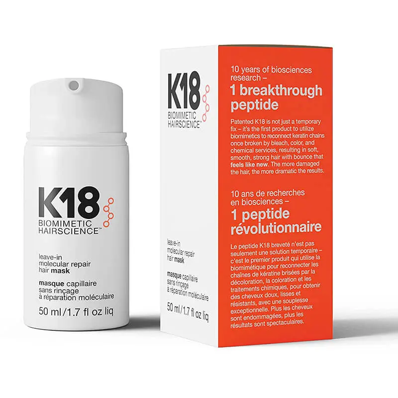 k K18 PROFESSIONAL LEAVE-IN REPAIR MASQUE 50ML – Image 1