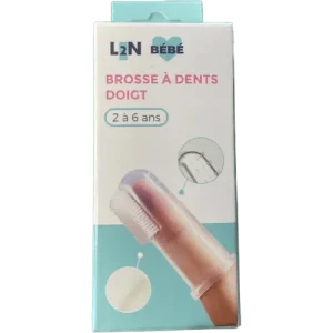 L2N TRADING Brosse à Dents Doigt - 2 à 6 Ans