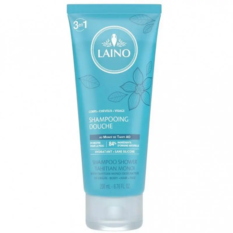 laino-shampooing-douche-monoi-de-tahiti-200ml LAINO SHAMPOOING DOUCHE HYDRATANT AU MONOÏ DE TAHITI AO 200ML – Image 1