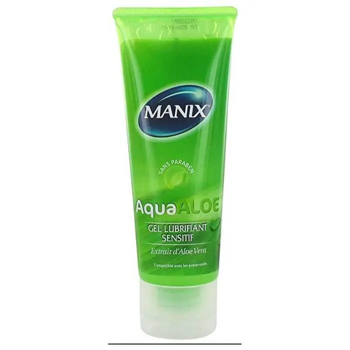 manix-aqua-aloe-gel-lubrifiant-sensitif-80ml MANIX AQUA ALOE GEL LUBRIFIANT SENSITIF 80ML – Image 1