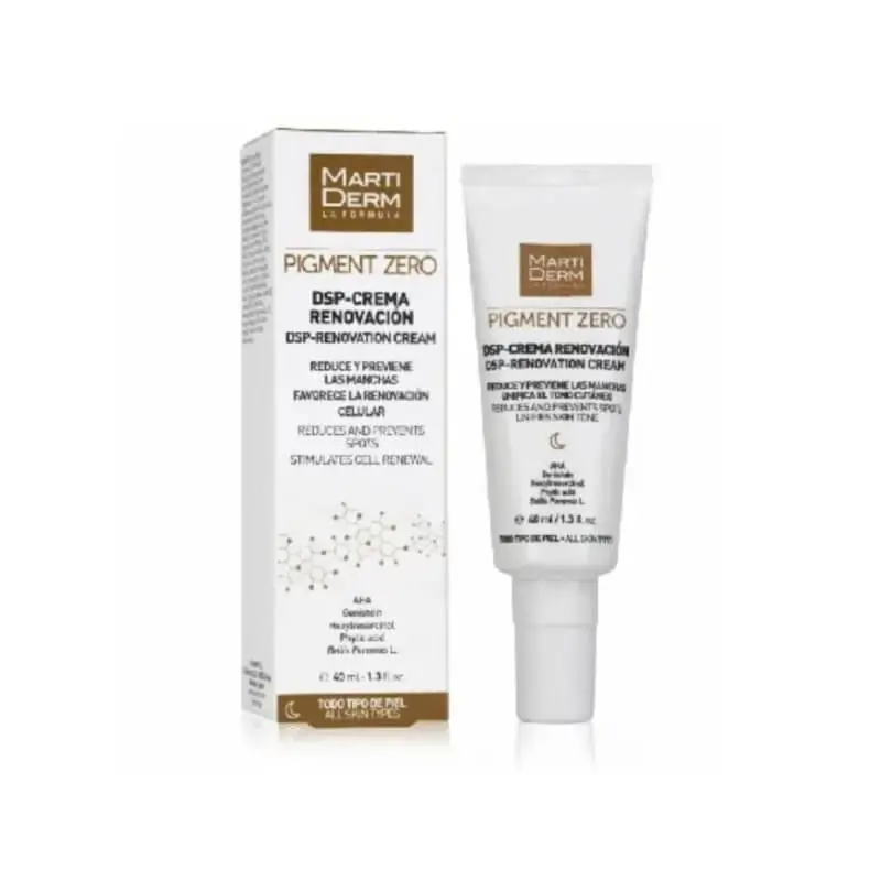 martiderm-pigment-zero-dsp-crema-renovacion-40ml MARTIDERM PIGMENT ZERO DSP-CREMA RENOVACION 40ML – Image 1