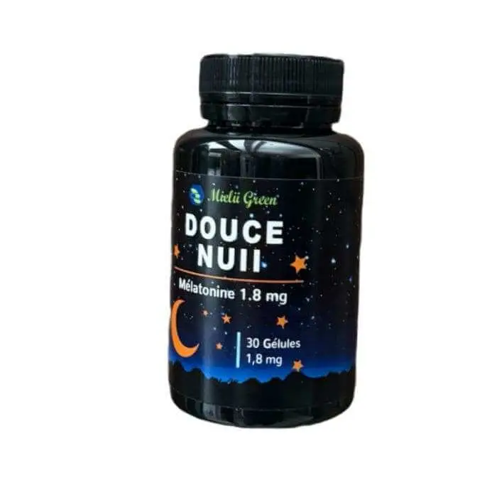 mieliigreen-mielii-green-douce-nuii-melatonine-18mg-30-gelules-vitamines-et-formes MIELII GREEN DOUCE NUII MELATONINE 1.8MG 30 GELULES – Image 1