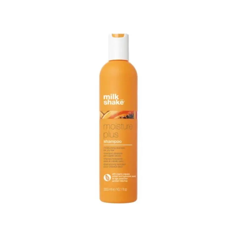 milk-shake-shampooing-hydratant-pour-cheveux-secs-300ml-parfumerie-parapharmacie-palmarosa-shop-maroc-en-ligne-discount MILK SHAKE - MOISTURE PLUS SHAMPOO 300ml – Image 1