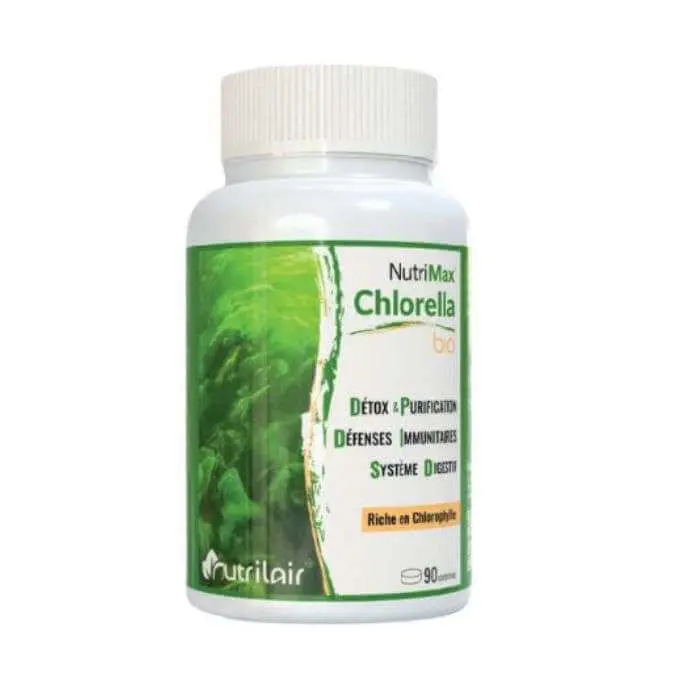 nutrimax-nutrimax-chlorella-bio-90-comprimes-transit-digestion-et-elimination NUTRIMAX CHLORELLA BIO 90 COMPRIMES – Image 1