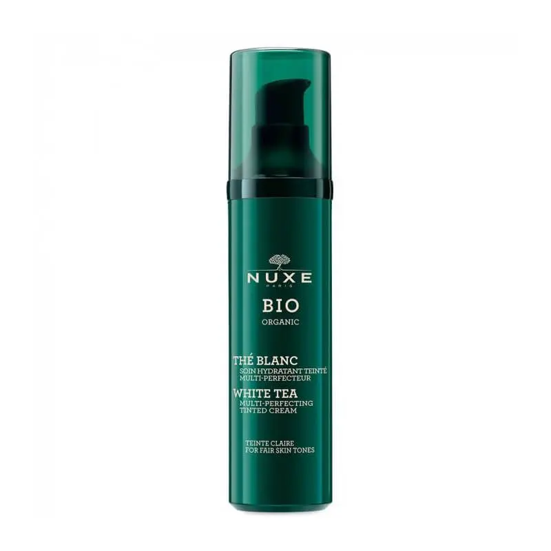 nuxe-bio-soin-hydratant-teinte-clair-multi-perfecteur-50ml NUXE BIO ORGANIC THÉ BLANC SOIN HYDRATANT MULTI PERFECTEUR TEINTE CLAIRE 50ML – Image 1
