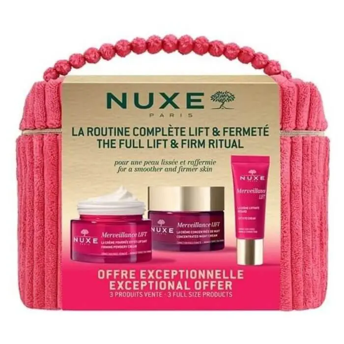 nuxe-nuxe-offre-exceptionnelle-la-routine-complete-lift-et-fermete-soins-anti-age NUXE TROUSSE ROUTINE COMPLETE LIFT&FERMETE – Image 1