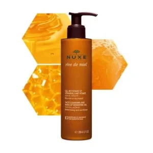 NUXE REVE DE MIEL GEL NETTOYANT ET DEMAQUILLANT VISAGE 200ML