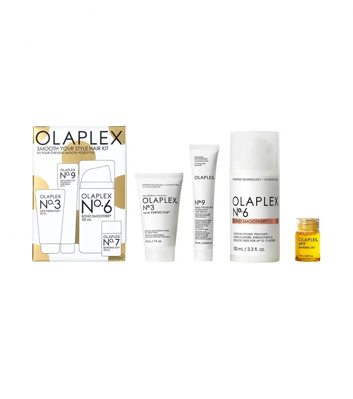 olaplex-set-smooth-your-style-hair-kit-1-79107 Olaplex - Gift Set Smooth Your Style Hair Kit – Image 1
