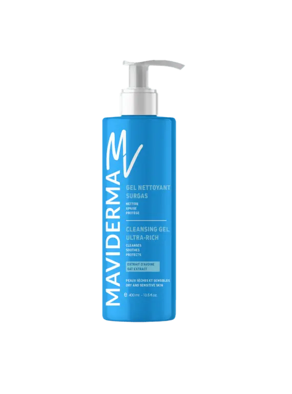 MAVIDERMA Gel Nettoyant Surgras (400 Ml)