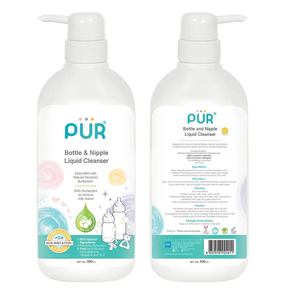 pur_liquide_biberon PUR Liquide Nettoyage Biberons Et Tétines – Image 1