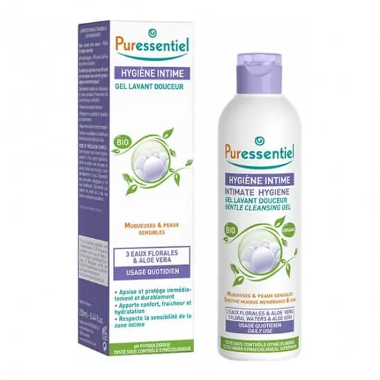 puressentiel-hygiene-intime-gel-lavant-douceur-bio-250ml PUREESSENTIEL HYGIENE INTIME Gel Lavant Douceur Certifié Bio 250ML – Image 1