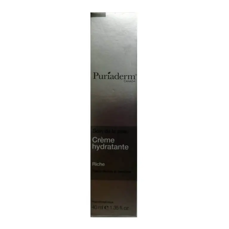 puriaderm-creme-hydratante-riche-40ml PURIADERM CRÈME HYDRATANTE RICHE 40ml – Image 1