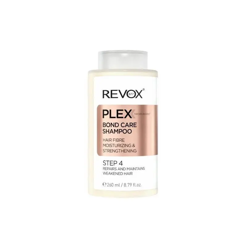revox-b77-plex-bond-care-shampoo-step-4-parfumerie-parapharmacie-palmarosa-shop-en-ligne-discount REVOX PLEX BOND CARE SHAMPOO STEP 4, 260 ml – Image 1