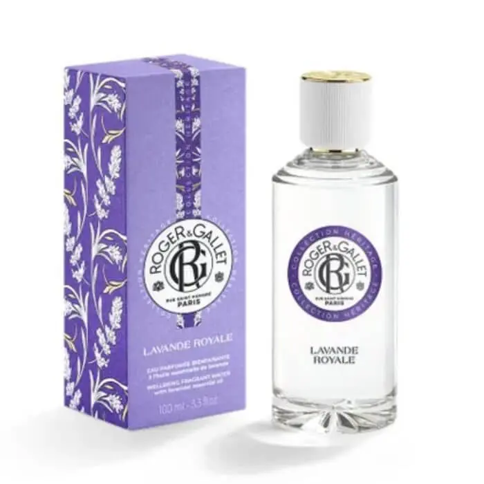 roger-et-gallet-collection-heritage-lavande-royale-eau-parfumée-bienfaisante-100ml ROGER ET GALLET COLLECTION HERITAGE LAVANDE ROYALE Eau Parfumée Bienfaisante 100ml – Image 1