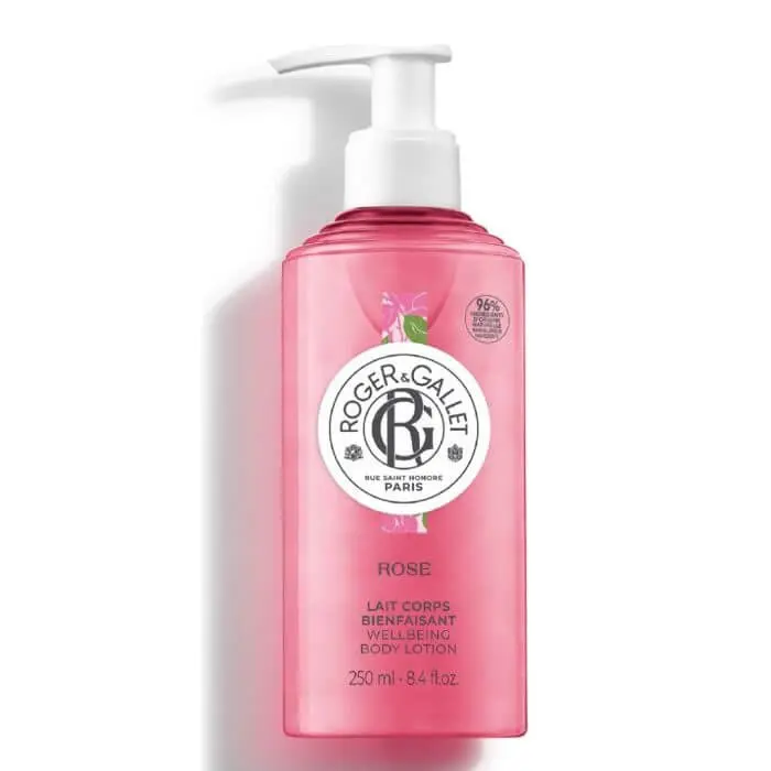 roger-et-gallet-lait-corps-bienfaisant-rose-250ml ROGER ET GALLET LAIT CORPS BIENFAISANT ROSE 250ml – Image 1