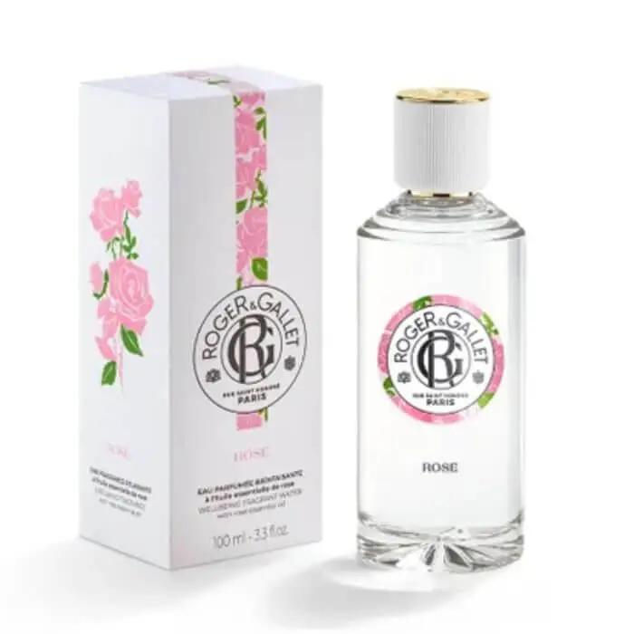 roger-et-gallet-rose-eau-parfumée-bienfaisante-100ml ROGER ET GALLET ROSE Eau Parfumée Bienfaisante – Image 1