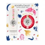 Roger & Gallet Rose Coffret Eau Parfumée Bienfaisante 30 ml + Savon Bienfaisant 100 gr Offert