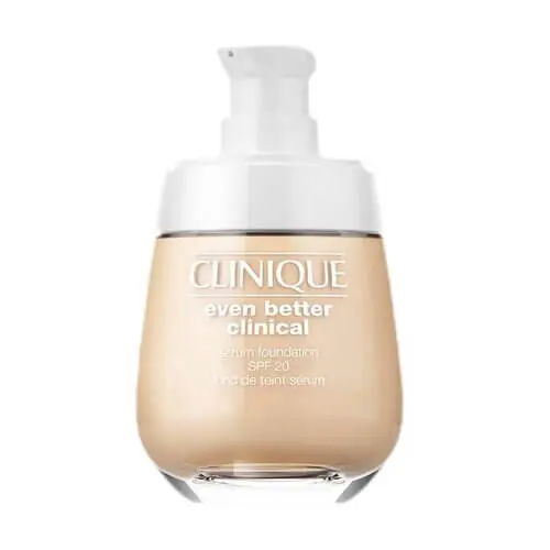 Clinique Fond de teint sérum clinique pour femmes Even Better SPF 20 WN 04, Bone