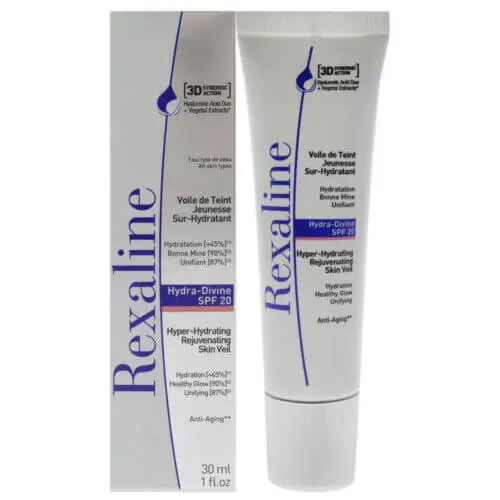 s-l500 (2) REXALINE 3D HYDRA-DIVINE SPF 20 VOILE DE TEINT JEUNESSE SUR-HYDRATANT 30ML – Image 1