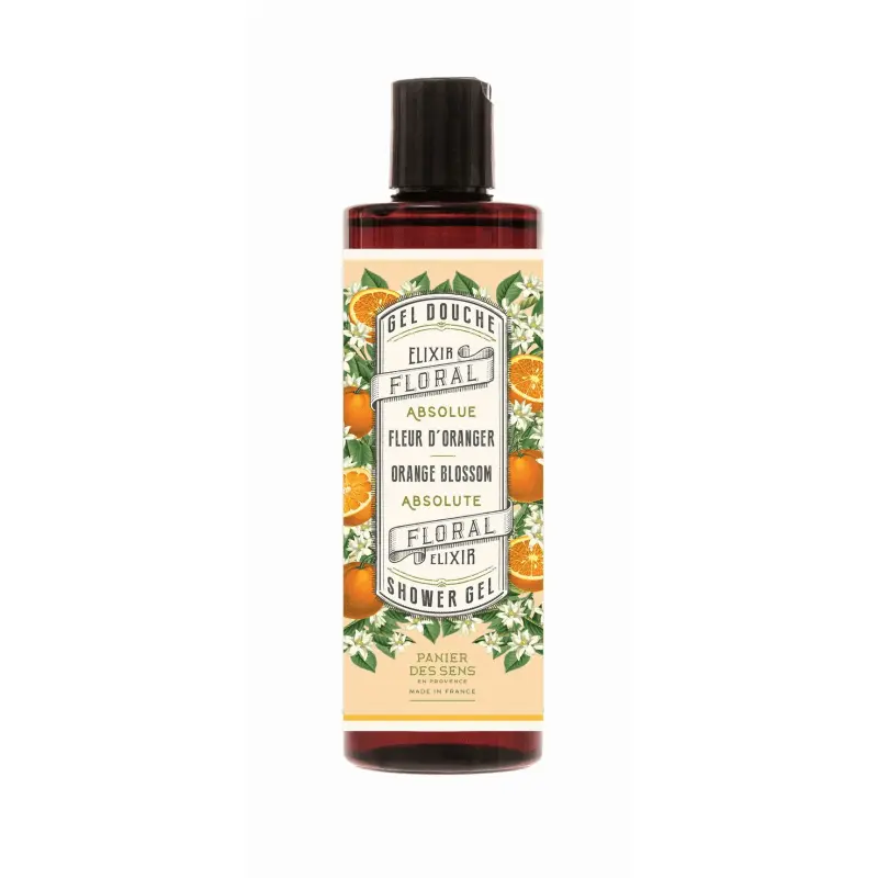 shower-gel-orange-blossom-300ml PANIER DES SENS GEL DOUCHE FLEUR D’ORANGER 250ML – Image 1