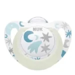 Nuk Sucette Silicone Star Night 0-6mois