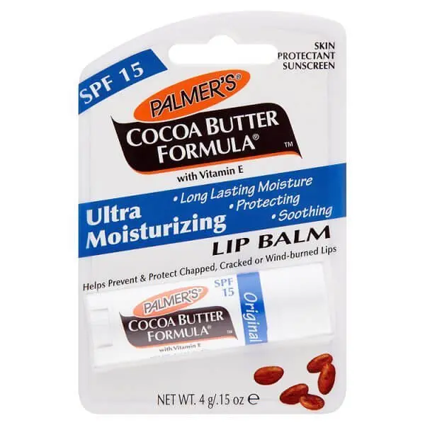 soin-des-levres-au-beurre-de-karite-et-vitamine-e-palmers PALMERS Baume à lèvres Palmer's Cocoa Butter Formula 0,15 oz (lot de 2) – Image 1
