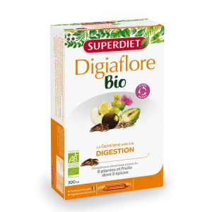 SUPER DIET DIGIAFLORE BIO boite 20 ampoules