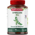 SUPERDIET SPIRULINE BIO 120 GEL