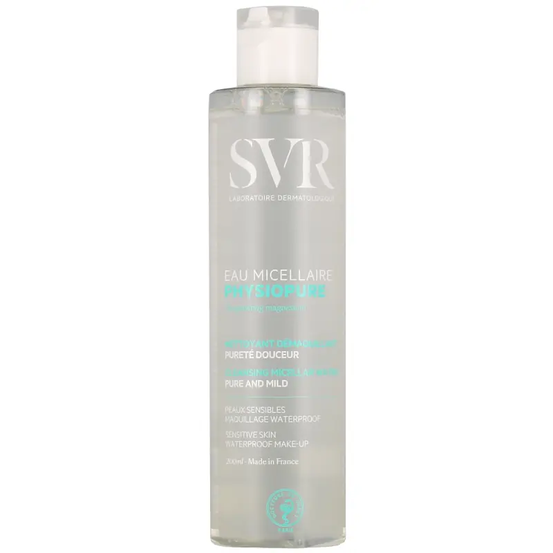 svr-physiopure-eau-micellaire-200ml SVR PHYSIOPURE EAU MICELLAIRE 200ML – Image 1