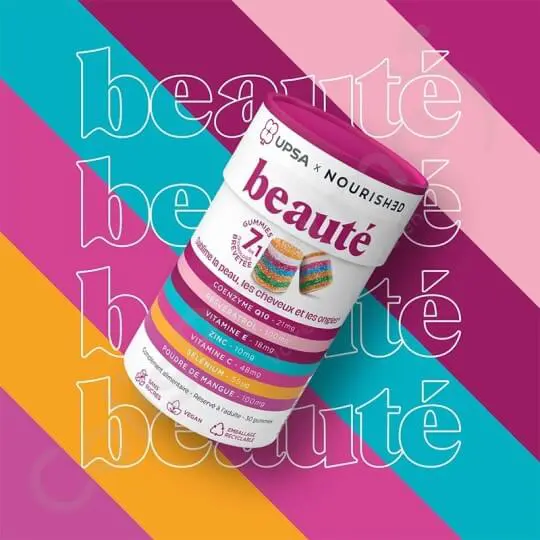 upsa-x-nourished-beauty-gummies-30-gummies UPSA x Nourished Beauty Gummies - 30 gummies – Image 1